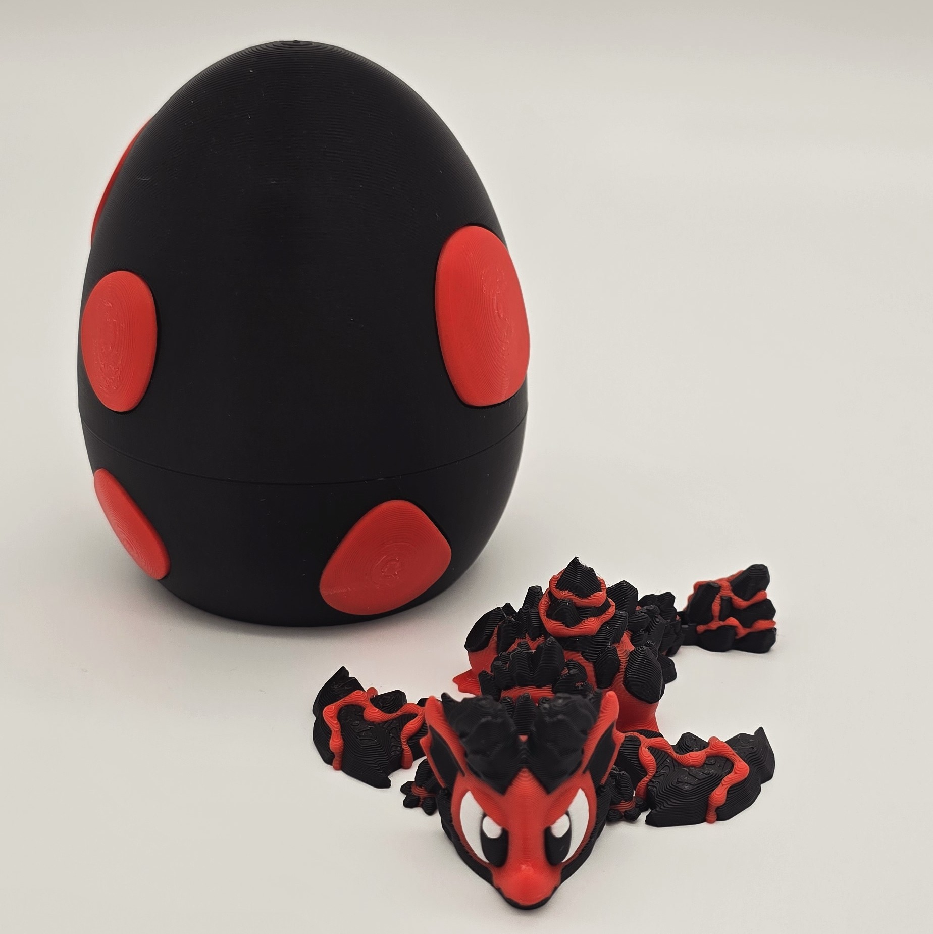 Lavadrache im Ei Ansicht 3